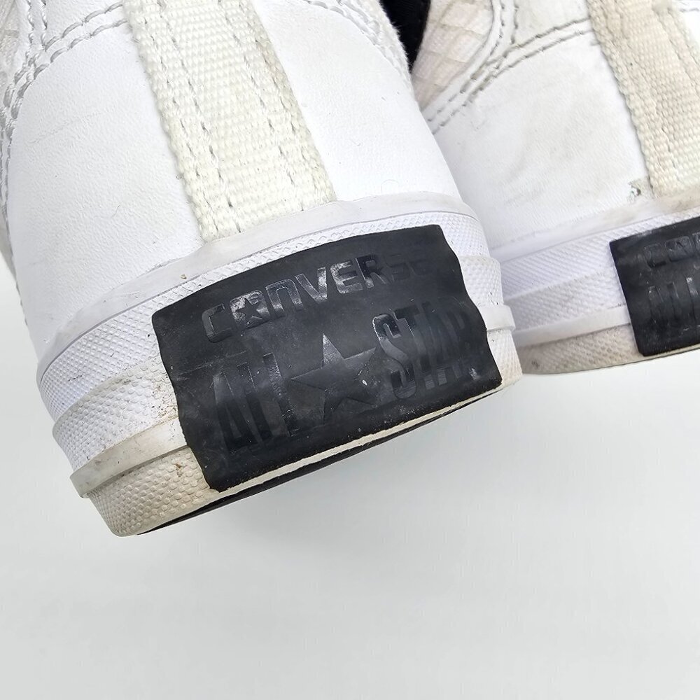 Converse Chuck Taylor Asylum Big Kids Youth Shoes, White, Size 3 - Picture 10 of 16